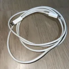 Apple Thunderbolt ホワイト　ケーブル　約195センチ