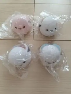 ふくふくシマエナガ ほわほわフロッキーソフビ 4種(1個の値段)