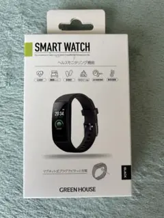 グリーンハウス☆スマートウォッチ☆GH-SMWB-BK☆未使用新品