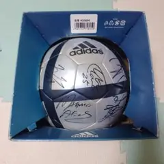 希少　サイン入り　adidas Euro 2004 サッカーボール　箱付き