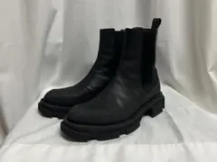 both paris サイドゴアブーツ　レザー　ブラック　本革　サイズ40