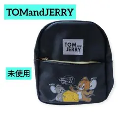 未使用トムとジェリー リュック キッズから大人の方　ブラック