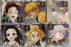 鬼滅の刃 Jヒーロー ジャンプショップ ステッカー 炭治郎 煉獄 宇髄 他 ⑥