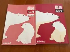 四谷大塚　予習シリーズ　国語5年下