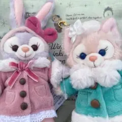 ダッフィー トゥインクリング ステラルー リーナベル ぬいば ぬいぐるみバッジ