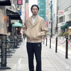 We Saw The Scene By Accident ベージュジャケット M