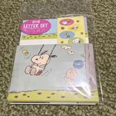 スヌーピー ピーナッツ ミニ レターセット 2016
