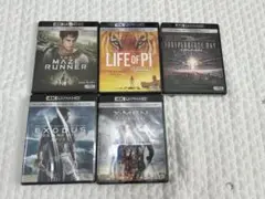 4K UHD ブルーレイ 5本セット