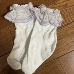 ANNA SUI フリル靴下 16-18cm アナスイ キッズ 靴下 発表会