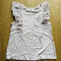 H&M ノースリーブ 紫　140