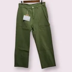 MELANGE メラーンジュ チノパン メンズ サイズS カラー 緑 BHS13