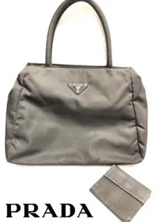 PRADA プラダ ナイロン ハンドバッグ ☆オマケ付き☆(財布)