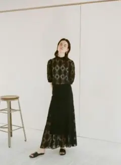 クラネ レーススカートとレーストップスセット