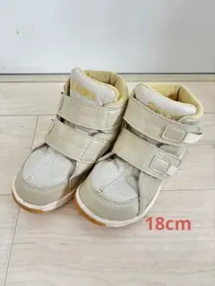 アシックス スクスクハイカットシューズ 18cmスニーカー マジックテープ