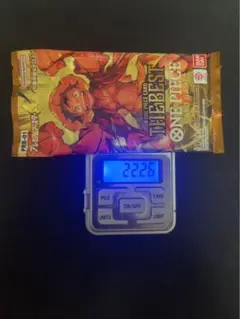 ワンピースカード ザベスト 22.26g1パック‼️