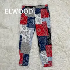 ✨ ELWOOD エルウッド 総柄　カラフル　イージーパンツ　ジョガーパンツ