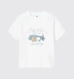 【新品未使用品】エアリズムコットングラフィックTシャツ 160cm ユニクロ