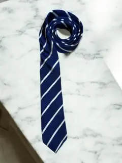 英国ブランド「GARRICK ANDERSON」斜めストライプ柄SILKネクタイ