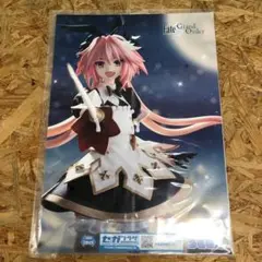 P3028 Fate フィギュアポスター セイバー/アストルフォ【未開封】