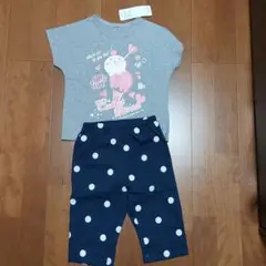 110cm　女の子夏用パジャマ　上下セット