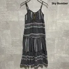 スカイボンバー　SkyBomber ボヘミアンスタイル キャミワンピース M