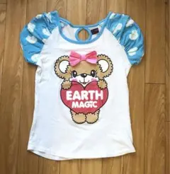 EARTHMAGIC マフィーちゃんTシャツ 150cm 女の子 平成女児