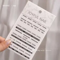 ネイルシール　ロゴ