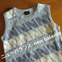 new balance ニューバランス タンクトップ 水色 Ｓサイズ 綿100%