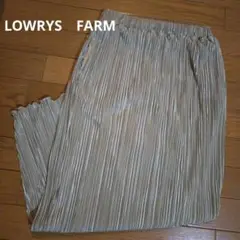 LOWRYS　FARM　プリーツメロータイトスカート　ローリーズファーム