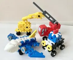 学研　ニューブロック　のりものセット　はじめようバッグ　 知育玩具