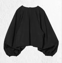 タグ付新品 JEANASIS ソフトラスターソデボリュームプルオーバー