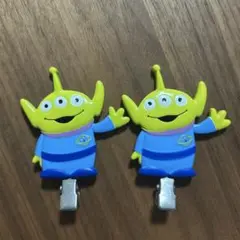 トイストーリー　エイリアン　前髪クリップ
