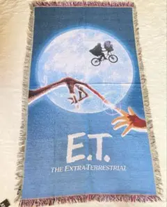 【未使用】E.T. タペストリー ラグ 約86cm x 150cm