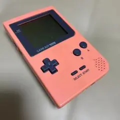 ジャンク品　ゲームボーイポケット本体 ピンク