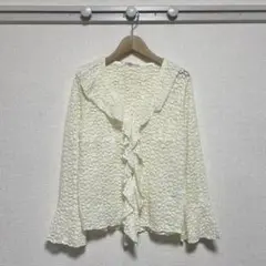 【新品未使用】BATEAU MOUCHE (バトームーシュ) レースカーディガン