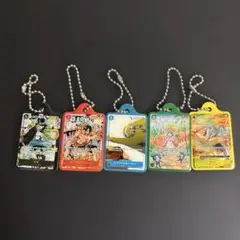ワンピース　メタルチャーム５点セット