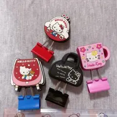 ハローキティ♡激レア♡ノベルティ クリップ4種セット♡