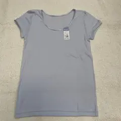 半袖下着インナー③普段美品 L 薄紫未使用品　日本製　マイカル