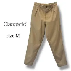 チャオパニックCiaopanic サマーボトムス M ベージュ テーパードパンツ