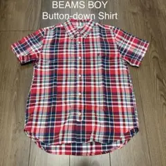 BEAMS BOY ビームス ボーイ ボタンダウンシャツ マドラスチェック