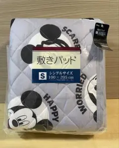テ机箱　Disneyミッキー敷きパッド シングルサイズ 100cm×205 cm