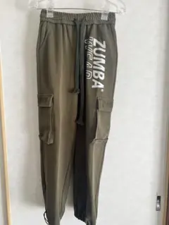 ZUMBA カーゴパンツ オリーブ色