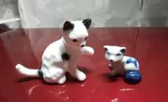 ネコ 置物 陶器