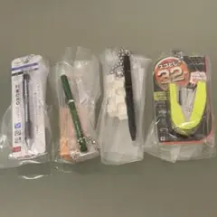 Tombow KOKUYOミニチュアチャームコレクション 4点セット
