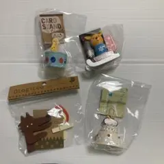 デコレ　DECOLE カードスタンド　マグネットクリップ