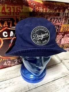 【新品❣️】LA ドジャース　バケットハットネイビー