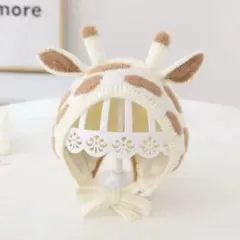 新品未使用✩ベビー用 キリンの帽子