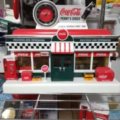 激レア★ミニチュア コカコーラ 冷蔵庫  ジオラマ ダイナー コンビニ 1点限 新しい到着 新品】激レア☆コカコーラ 冷蔵庫 フリッジ コンビニ