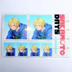 シン　ステッカー　予約特典　アメリカンダイナー　カフェ　サカモトデイズ