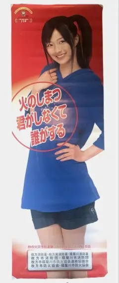 逢沢りな　秋の全国火災予防運動ポスター　2種類